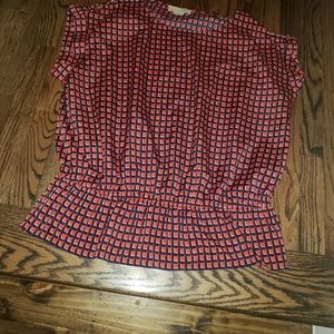 Michael Kors Red White Blue Shirt